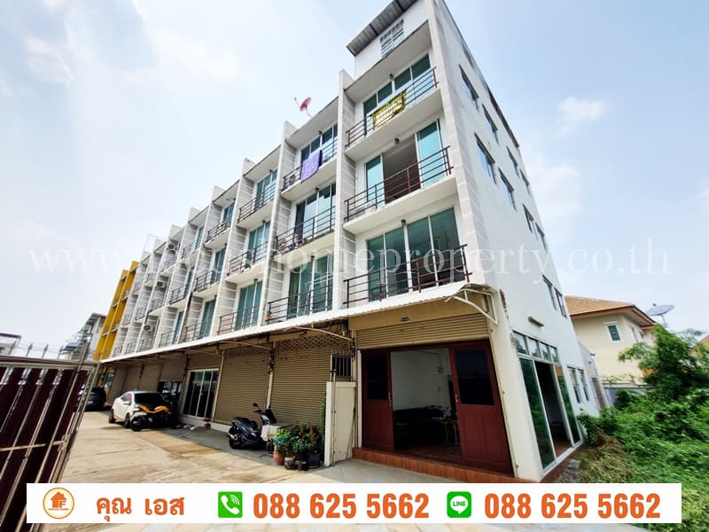 ขาย อาคารพาณิชย์ 4 ชั้น บางกรวย-ไทรน้อย