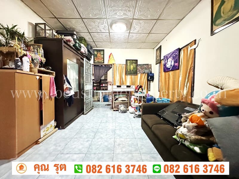 บ้านแฝด 1 ชั้น หมู่บ้าน ฟ้าครามนคร ลำลูกกา-ปทุมธานี