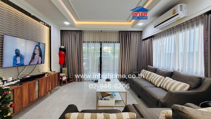 ขายบ้านเดี่ยว 3 ชั้น หลังริม 57 ตร.ว. ถนนวิภาวดีรังสิต2 ซอยเพิ่มสิน ตกแต่งสวยหรู ทำเลใจกลางเมือง