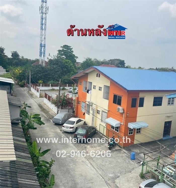 ขายที่ดิน พร้อมตึก 2 ชั้น มีชั้นลอย 112 ตร.ว. ติดถนนกาญจนาภิเษก ใกล้พาซิโอพาร์ค กาญจนาภิเษก