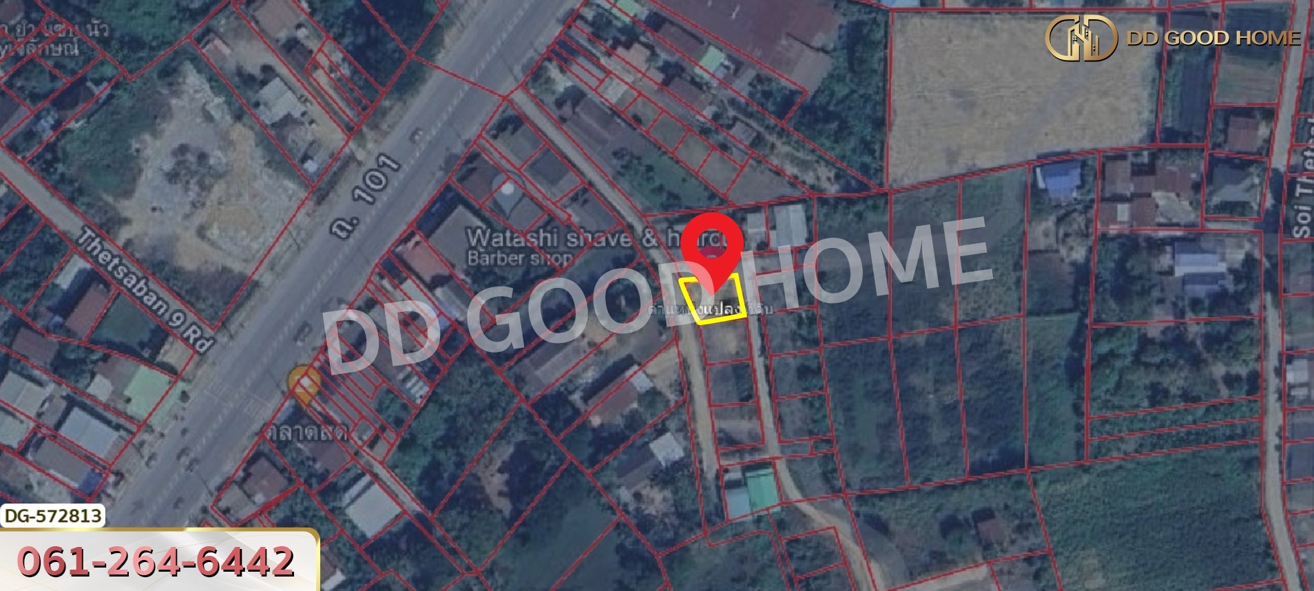 ที่ดิน อ.ศรีสำโรง 114.7 ตร.ว. สุโขทัย
