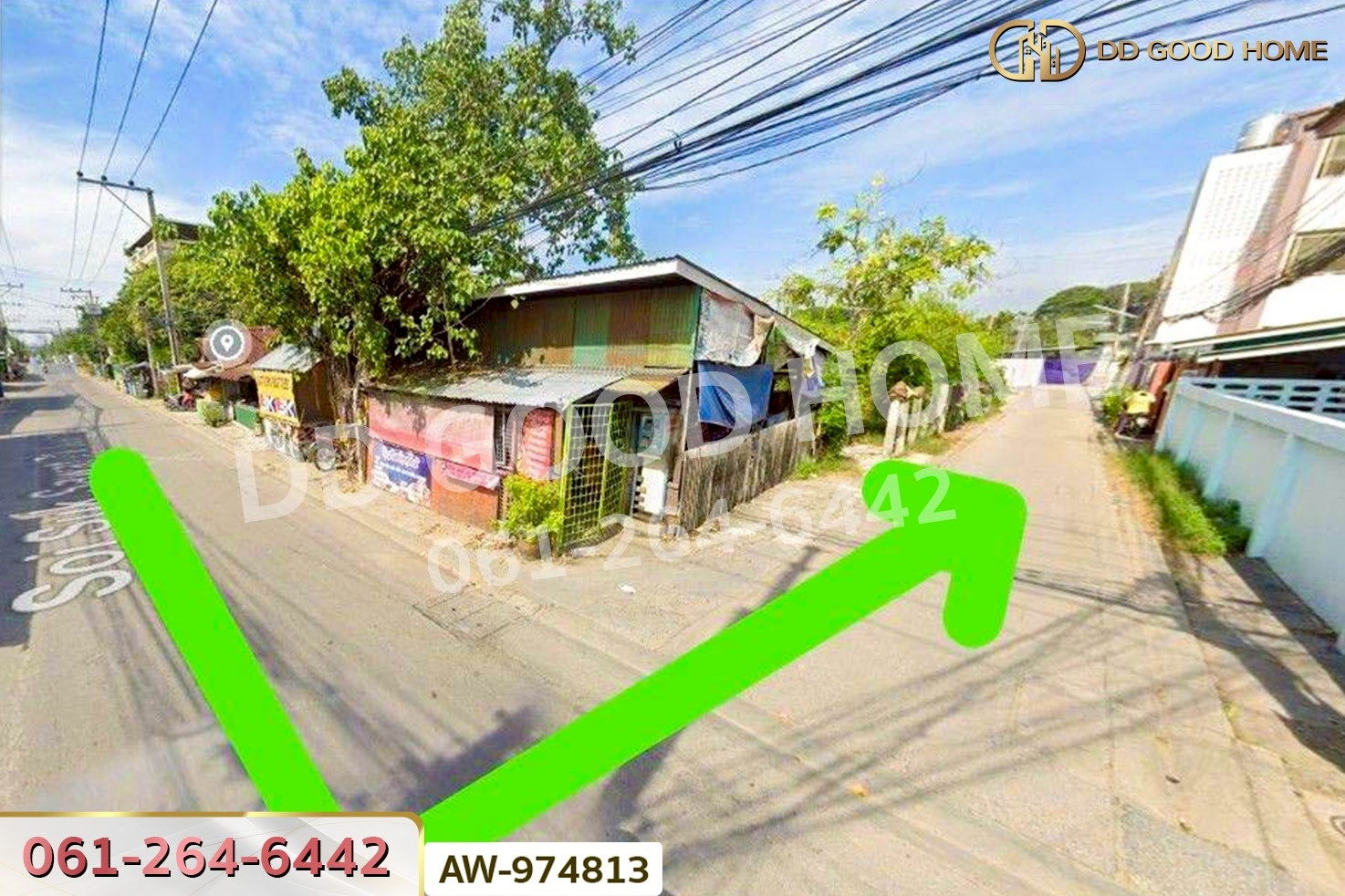 AW-974813 ที่ดินสุขสวัสดิ์ 76 (ซ.13) 262.70 ตร.ว. สมุทรปราการ ใกล้จุดขึ้นทางด่วนกาญจนาภิเษก