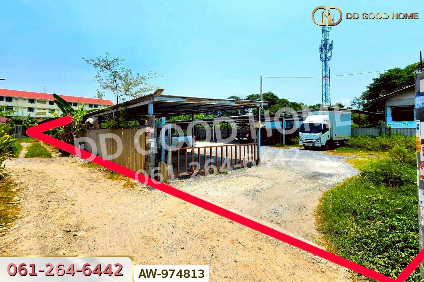 AW-974813 ที่ดินสุขสวัสดิ์ 76 (ซ.13) 262.70 ตร.ว. สมุทรปราการ ใกล้จุดขึ้นทางด่วนกาญจนาภิเษก