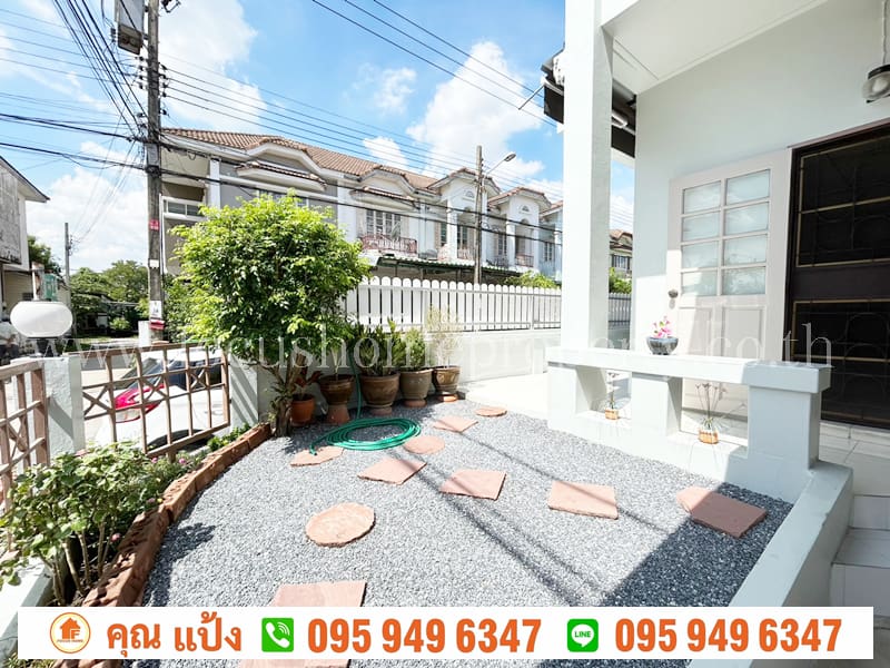 ขาย ทาวน์เฮ้าส์ 2 ชั้น หลังมุม ซ.23 หมู่บ้าน การ์เด้น สวีท ซ.ราษฎร์พัฒนา 25