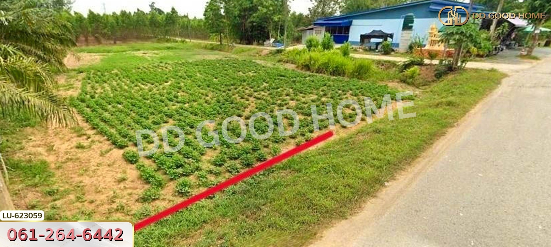 ที่ดิน บ้านโค้งประดู่เทศบาล 5 อ.เกาะจันทร์ 80 ตร.ว. ชลบุรี
