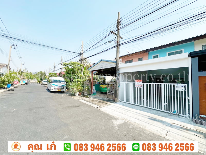 ขาย ทาวน์เฮ้าส์ 2 ชั้น รีโนเวท ตกแต่งใหม่ การเคหะชุมชนนนทบุรี ปากเกร็ด