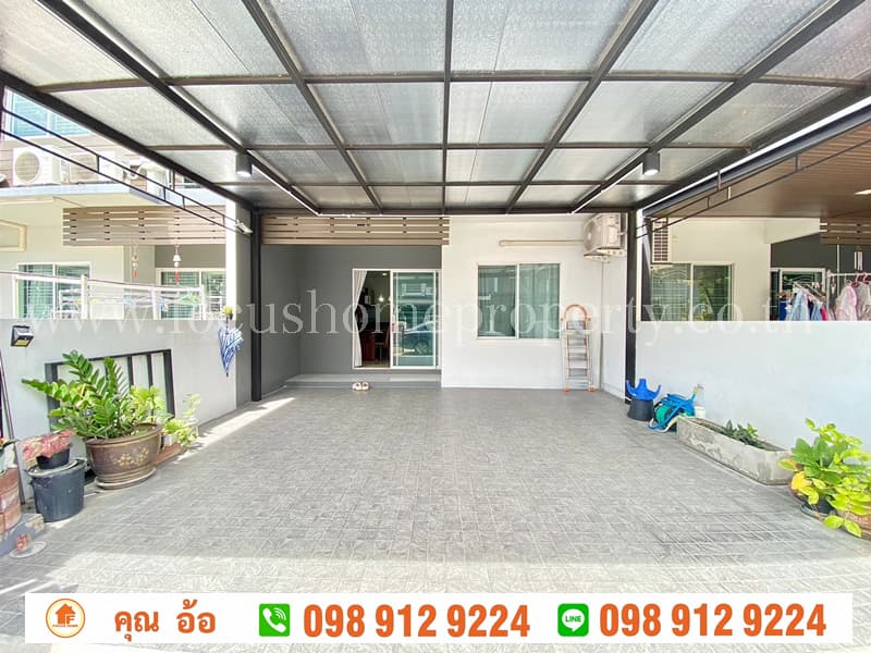 ขาย ทาวน์โฮม หมู่บ้าน อารียา เดอะคัลเลอร์ส พรีเมี่ยม วงแหวน-ราชพฤกษ์