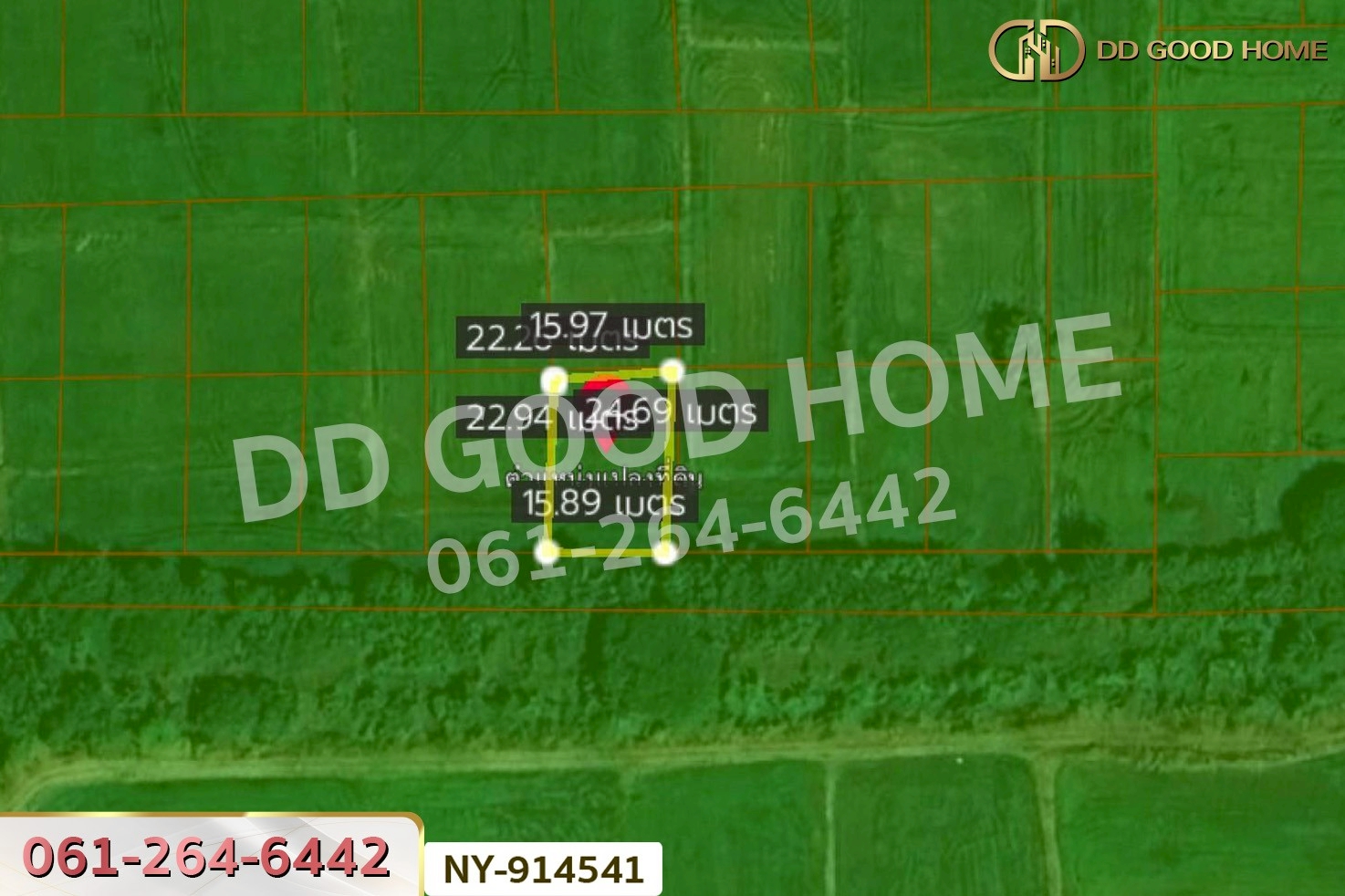 NY-914541 ที่ดินบึงสามพัน 100 ตร.ว. เพชรบูรณ์ ใกล้วัดบึงสามพันล่าง