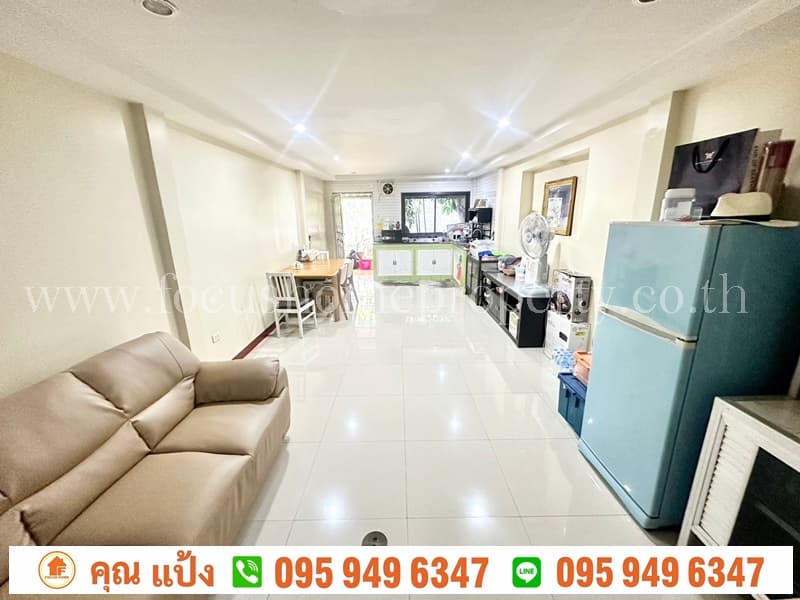 ขาย ตึกแถว 4 ชั้นครึ่ง หน้าโรงเรียนอนุราชประสิทธิ์ สนามบินน้ำ