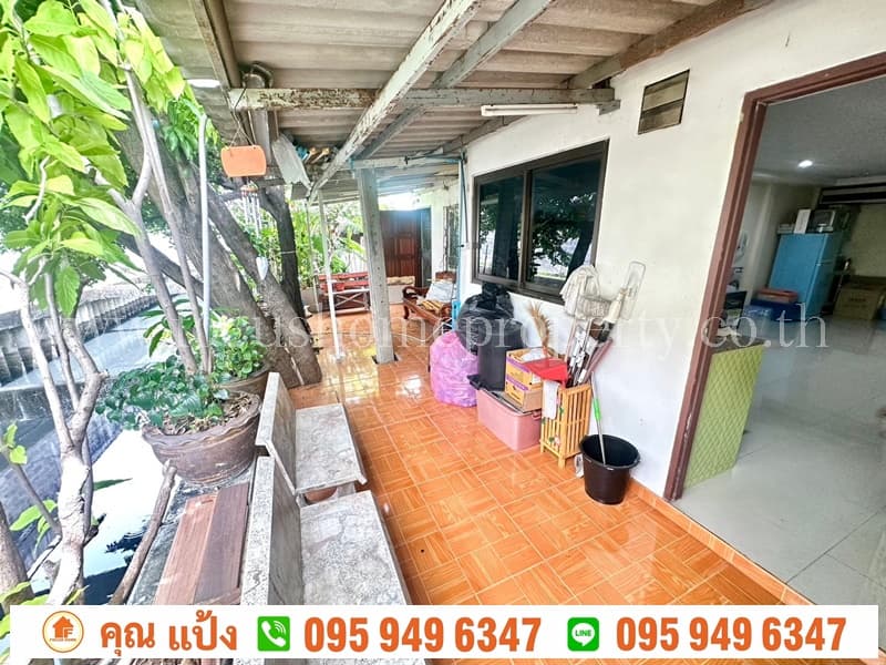 ขาย ตึกแถว 4 ชั้นครึ่ง หน้าโรงเรียนอนุราชประสิทธิ์ สนามบินน้ำ