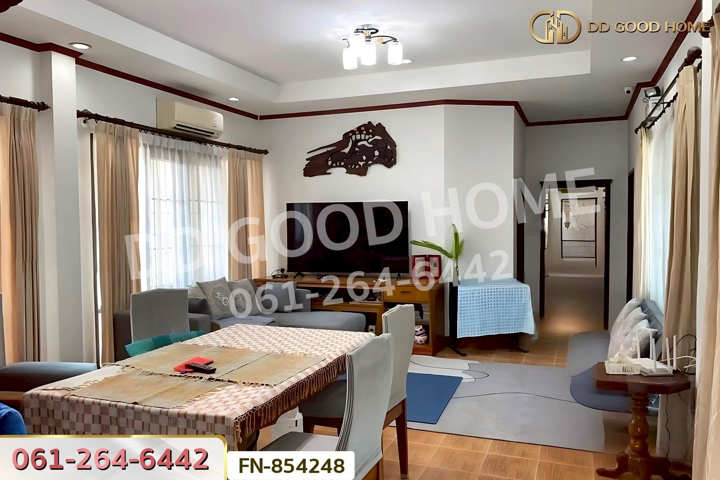 FN-854248 ที่ดินพร้อมบ้านเดี่ยวอ่างแก้ว 2 ไร่ 10 ตร.ว. อ่างทอง ใกล้ ปั๊ม ปตท.โพธิ์ทอง