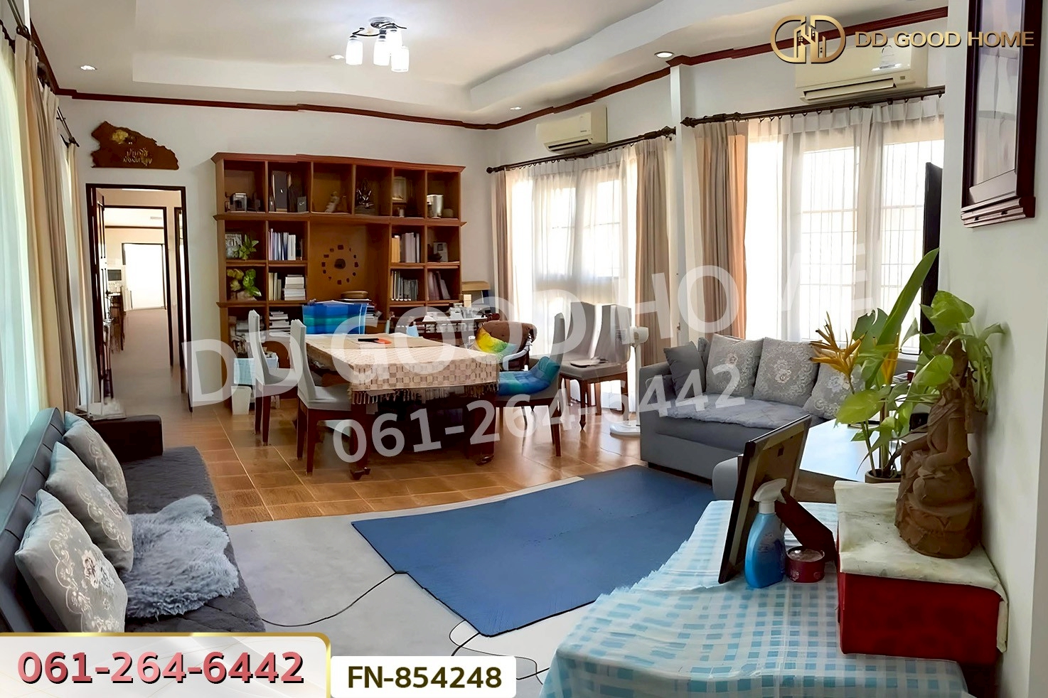 FN-854248 ที่ดินพร้อมบ้านเดี่ยวอ่างแก้ว 2 ไร่ 10 ตร.ว. อ่างทอง ใกล้ ปั๊ม ปตท.โพธิ์ทอง