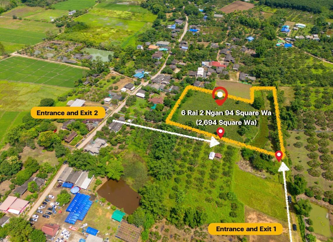 ขายทำเลทอง วิวทิวทัศน์อันงดงาม ใจกลางเชียงดาว จ.เชียงใหม่