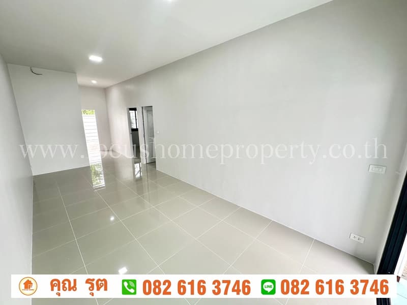 ขาย ทาวน์เฮ้าส์ชั้นเดียว หมู่บ้าน ภัทรแกรนด์ทาวน์ สามโคก 