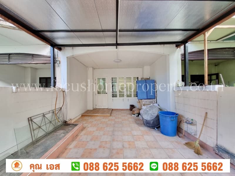 ขาย ทาวน์เฮ้าส์ หมู่บ้านปาริชาต 345 บางคูวัด