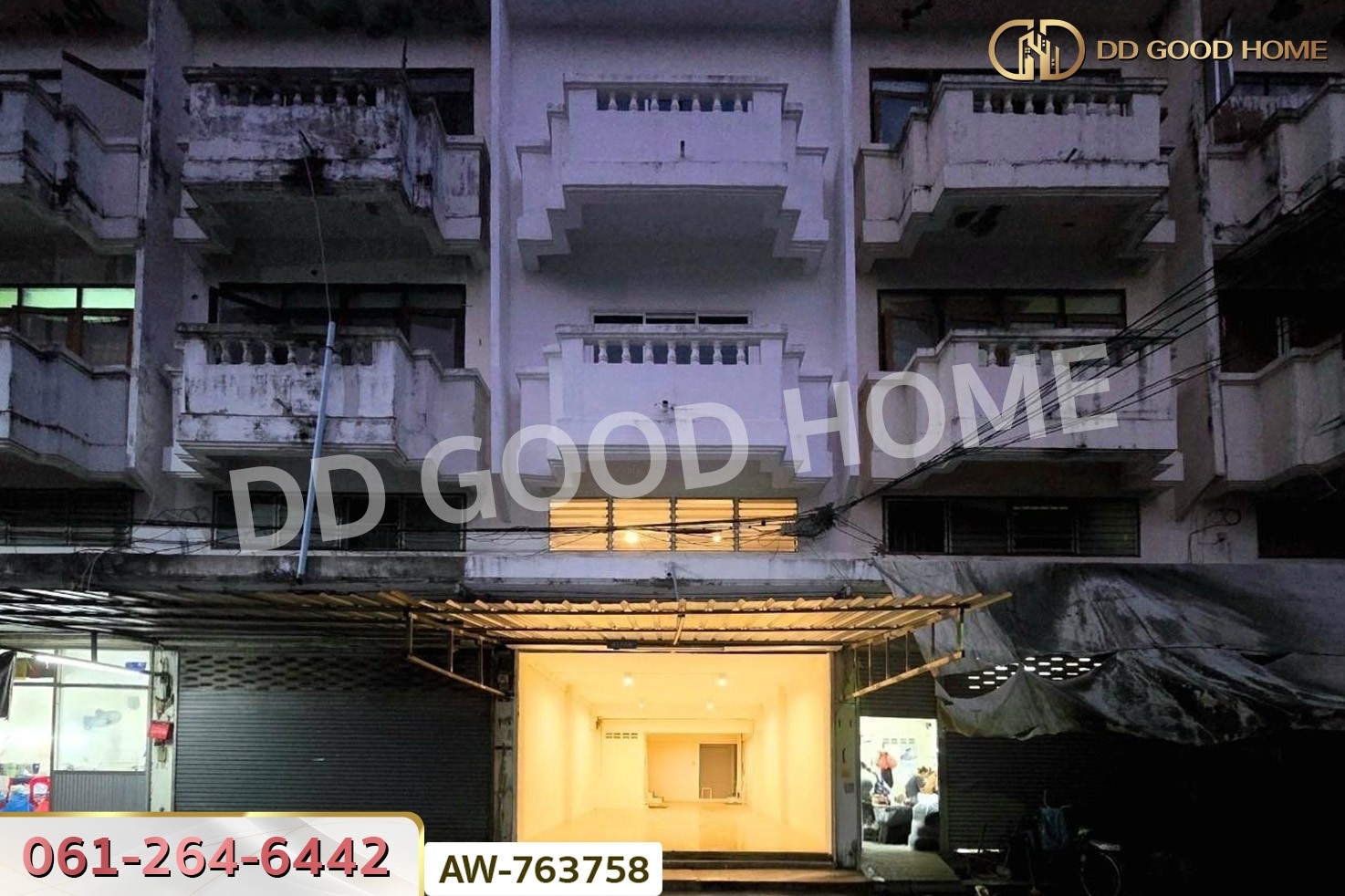 อาคารพาณิชย์ บางกอกใหญ่ เพชรเกษม ซ.5 ใกล้ MRT ท่าพระ (เช่า)