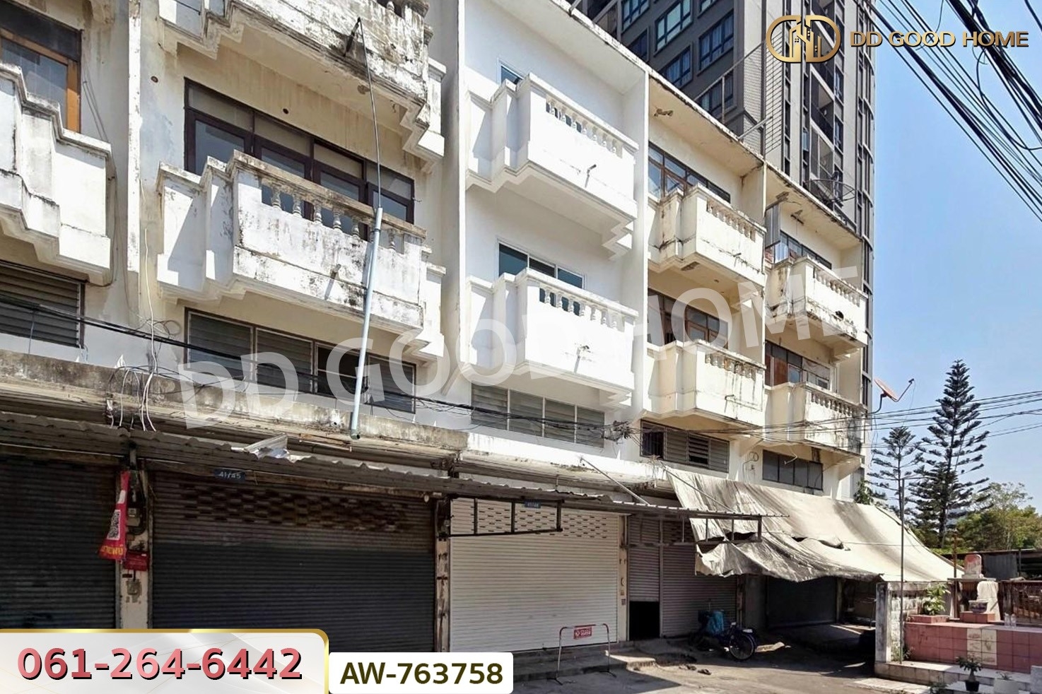 อาคารพาณิชย์ บางกอกใหญ่ เพชรเกษม ซ.5 ใกล้ MRT ท่าพระ (เช่า)