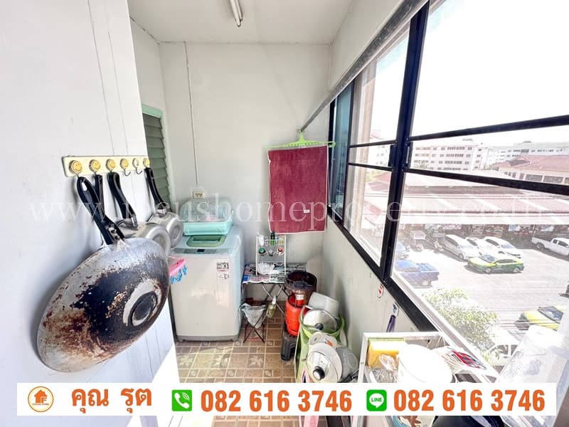 ขาย เอื้ออาทร คู้บอน 27 ห้องมุม อาคาร 43 ชั้น 4