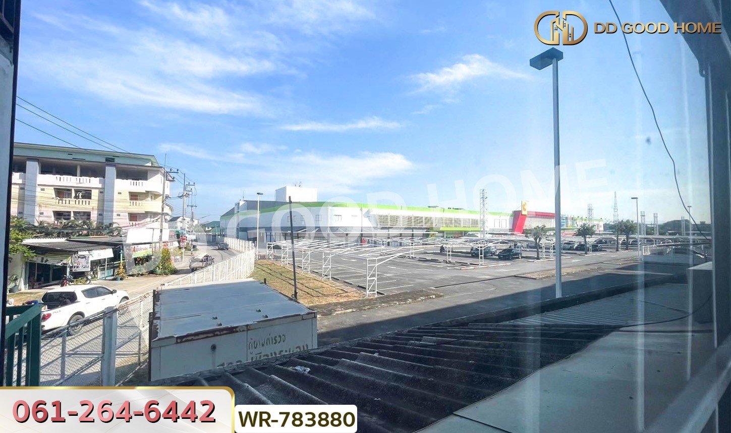 อาคารพาณิชย์ เมืองระยอง ติดถนนบายพาส ใกล้ บิ๊กซี ระยอง