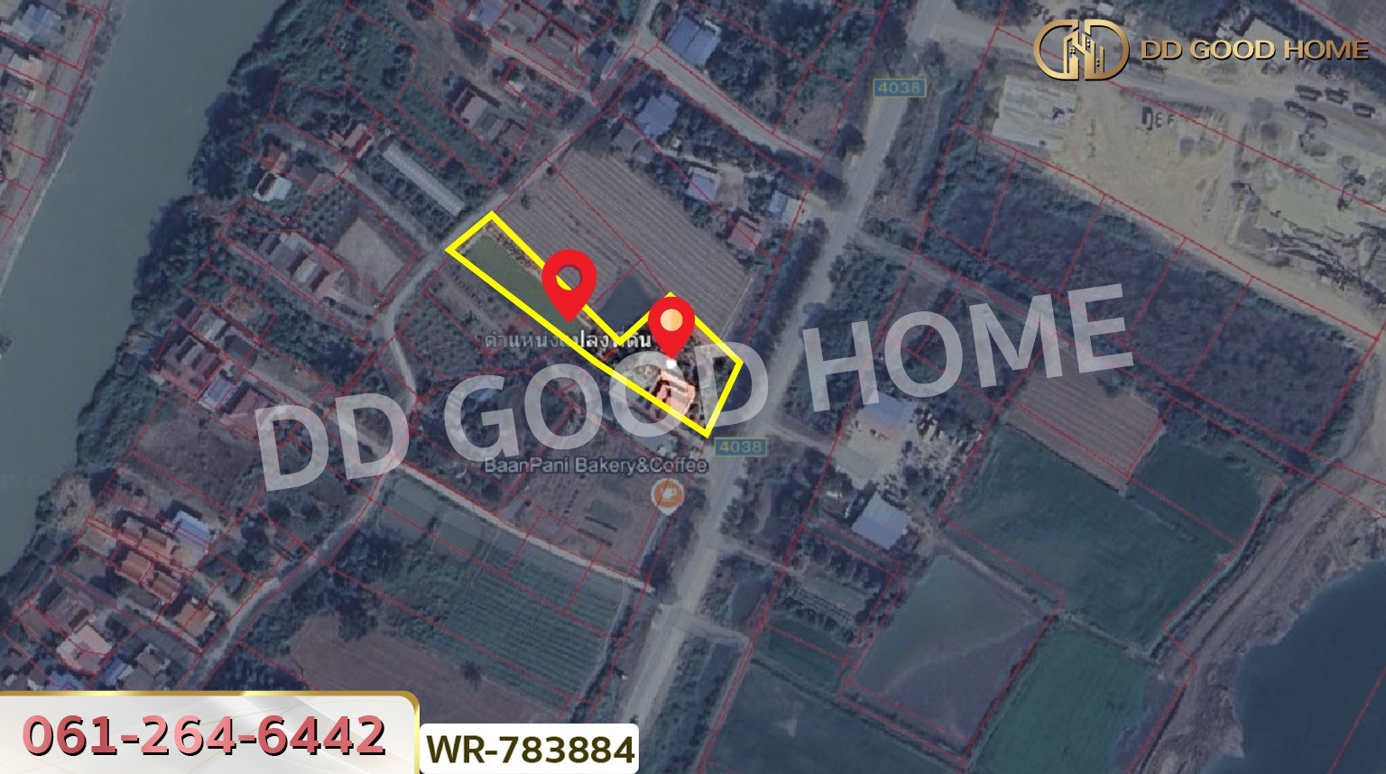 ที่ดินพร้อมบ้านทรงไทย บางบาล 1 ไร่ 326 ตร.ว. พระนครศรีอยุธยา ใกล้วัดบางนมโค (หลวงพ่อปาน)