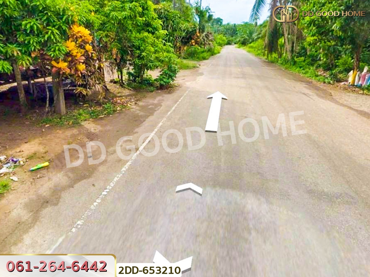 ที่ดินสวนยางชัยบุรี 5 ไร่ 23.4 ตร.ว. สุราษฎร์ธานี ใกล้ตลาดสดเทศบาลชัยบุรี