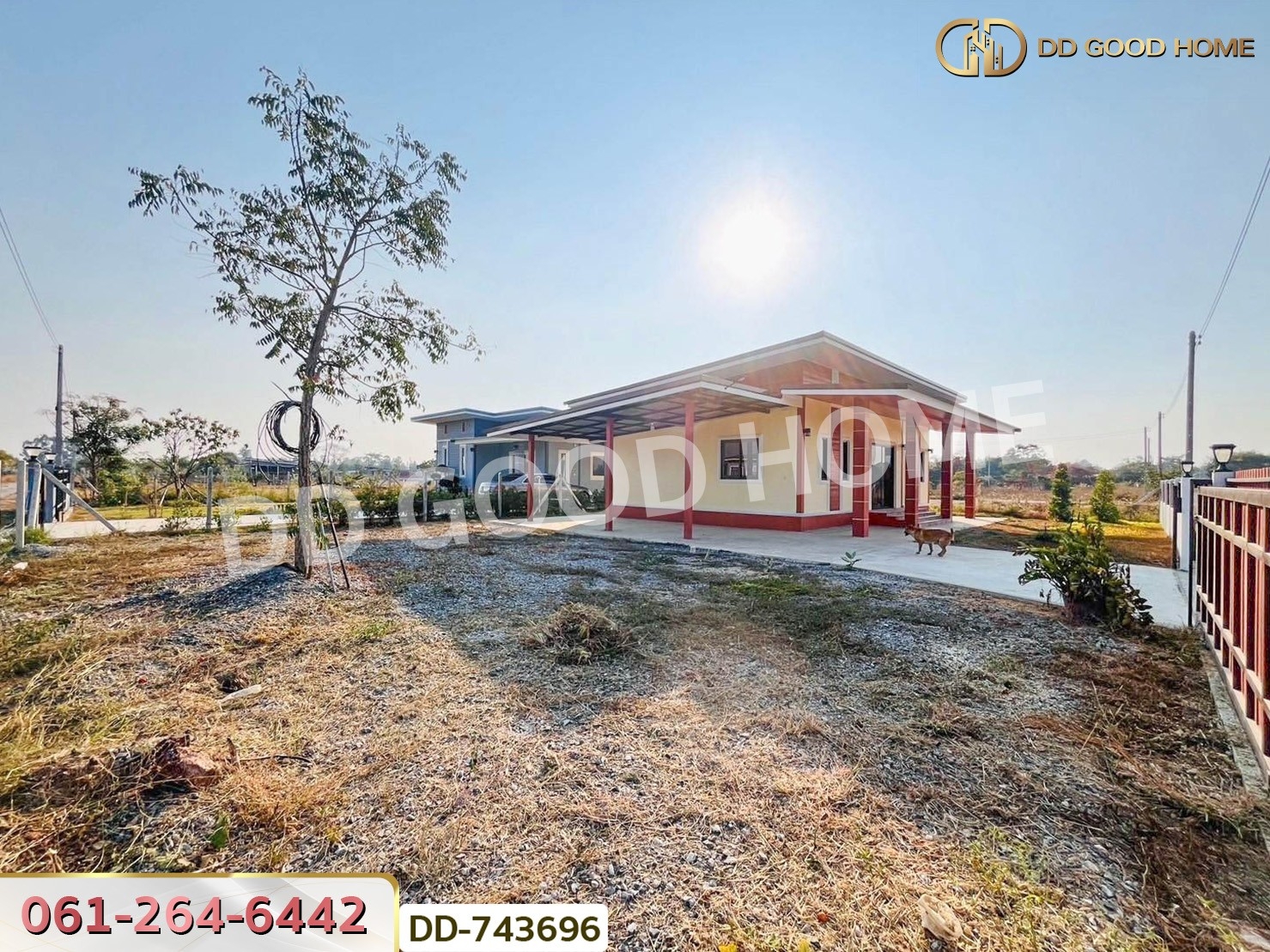 DD-743696 บ้านเดี่ยว สามชุก สุพรรณ ใกล้วัดสระพลอย