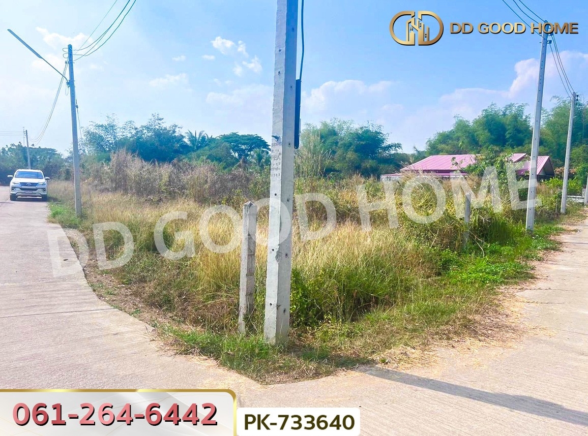 PK-733640 ที่ดินเมืองเลย 1 ไร่ ใกล้โรงพยาบาลส่งเสริมสุขภาพตำบลเพชรเจริญ