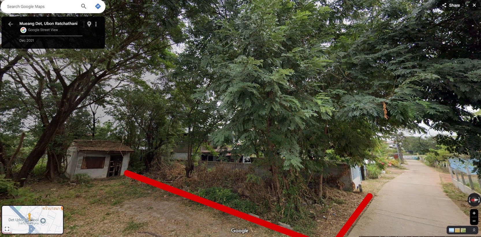 ขายที่ดินเปล่า ทำเลทอง ใกล้ ถนนโชคชัย-เดชอุดม อำเภอเดชอุดม จังหวัดอุบลราชธานี