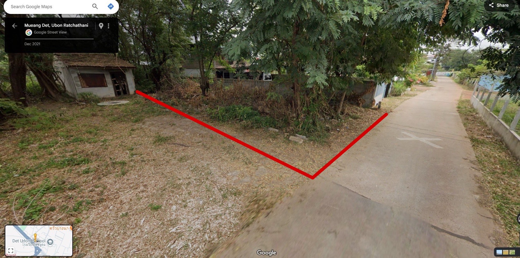 ขายที่ดินเปล่า ทำเลทอง ใกล้ ถนนโชคชัย-เดชอุดม อำเภอเดชอุดม จังหวัดอุบลราชธานี