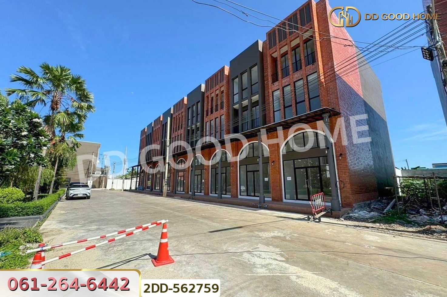 2DD-562759 อาคารพาณิชย์ เมืองนครศรีธรรมราช โครงการ ศิรินคร สแควร์ ใกล้คาเฟ่ อเมซอน