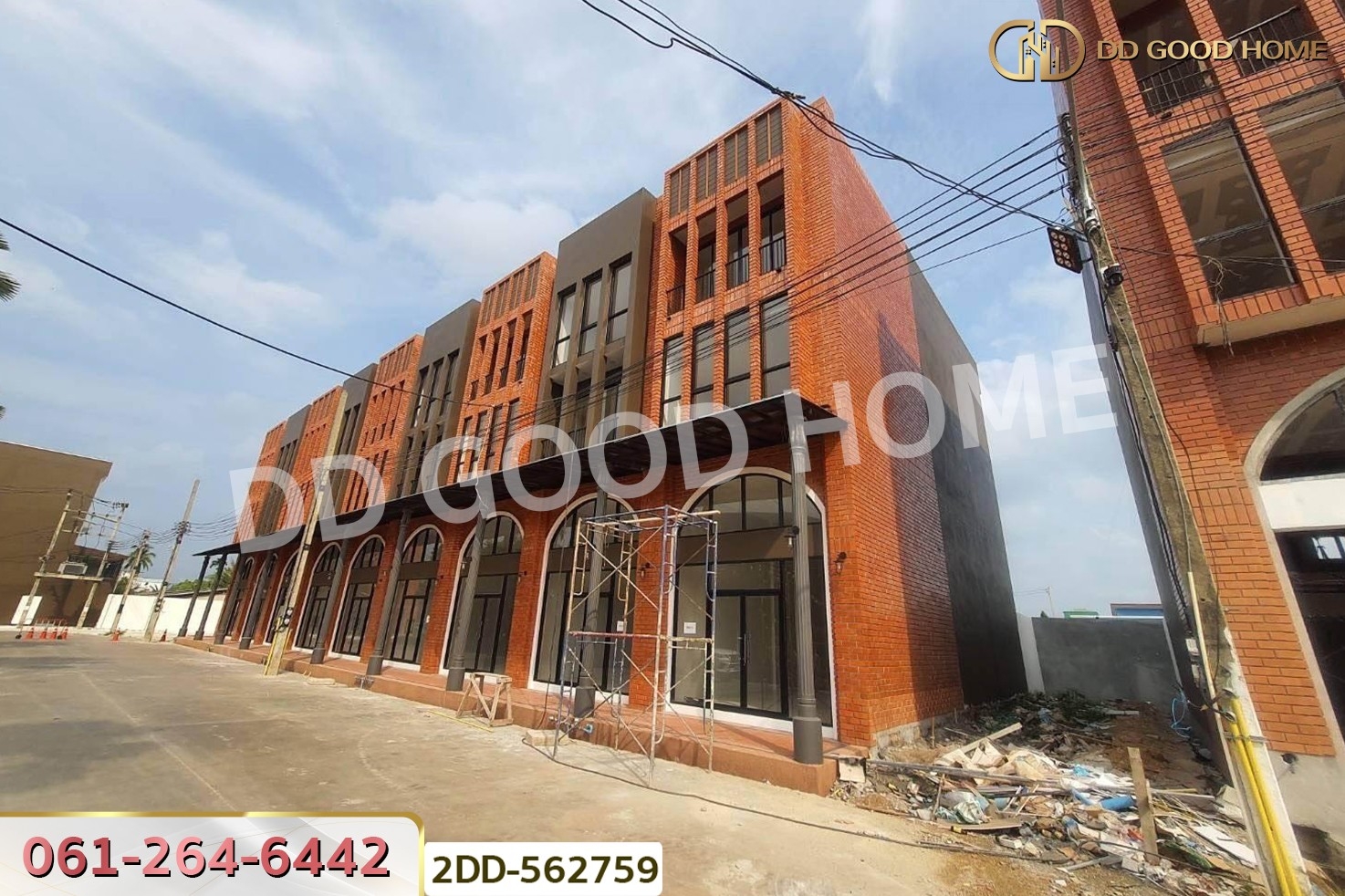 2DD-562759 อาคารพาณิชย์ เมืองนครศรีธรรมราช โครงการ ศิรินคร สแควร์ ใกล้คาเฟ่ อเมซอน