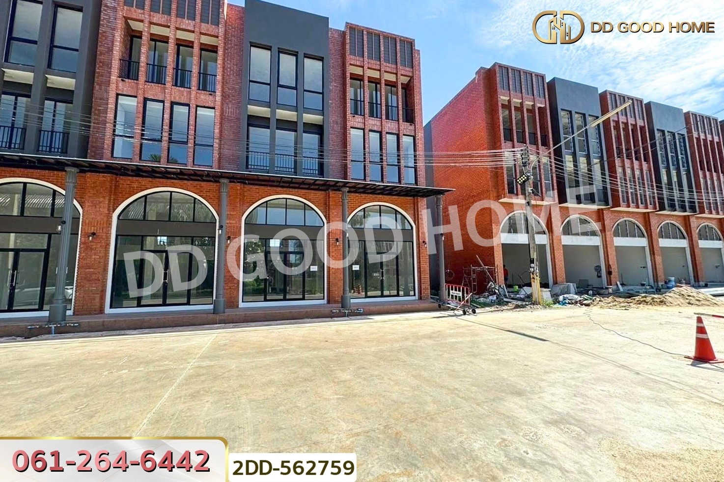 2DD-562759 อาคารพาณิชย์ เมืองนครศรีธรรมราช โครงการ ศิรินคร สแควร์ ใกล้คาเฟ่ อเมซอน