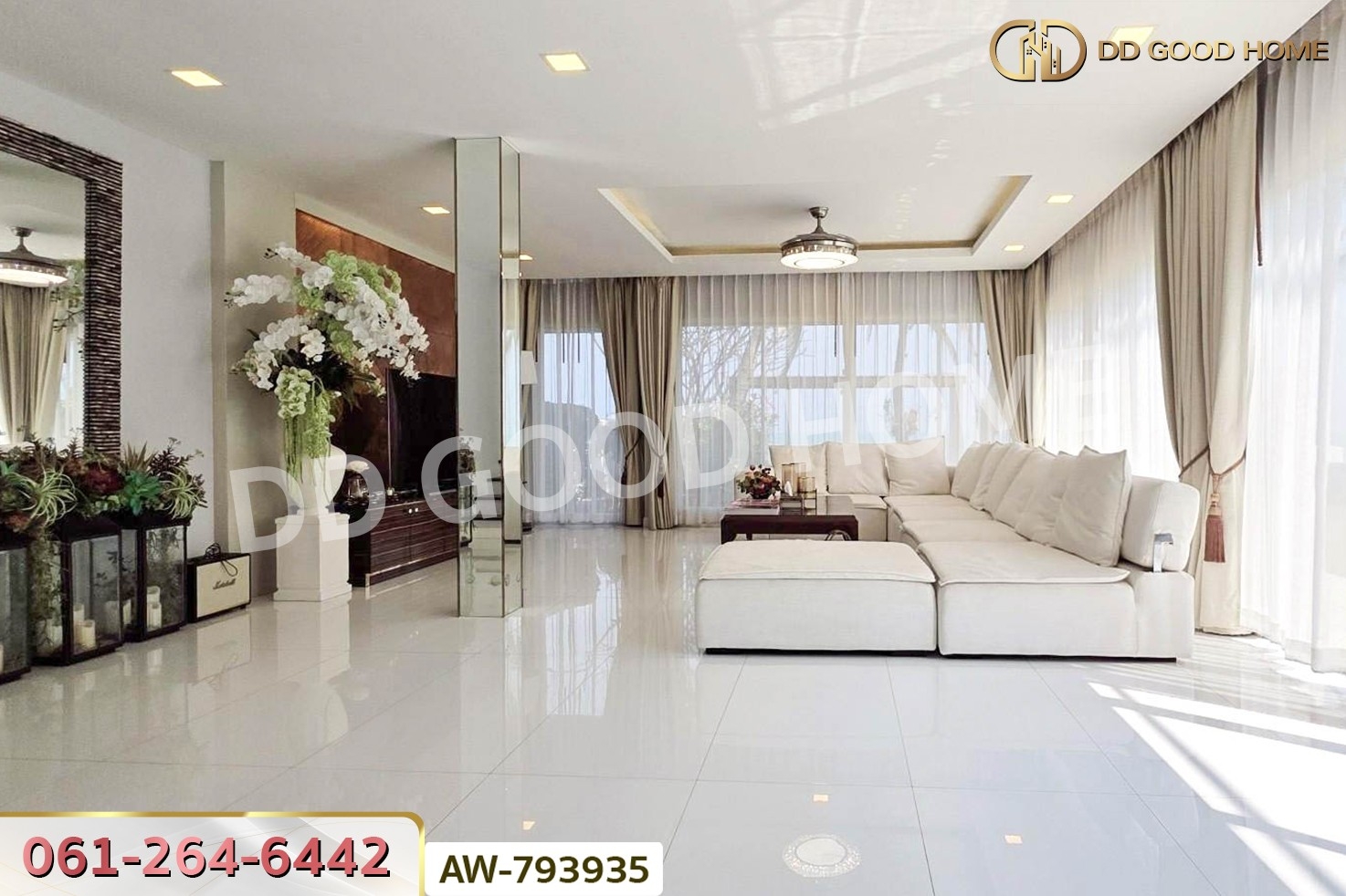 AW-793935 บ้านพักตากอากาศพร้อมชายหาดส่วนตัว โครงการหรรษา คาชัวริน่า เพชรบุรี ใกล้หาดปึกเตียน
