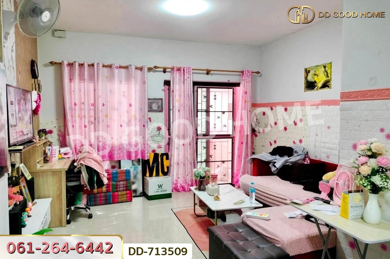 DD-713509 ทาวน์เฮ้าส์ หมู่บ้านโกลเด้นวิลเลจ แหลมฉบัง ชลบุรี ใกล้สวนสาธารณะเทศบาล