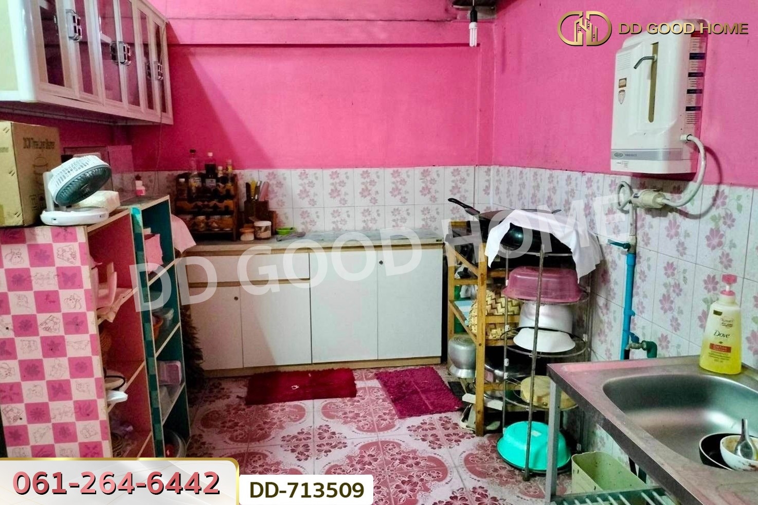 DD-713509 ทาวน์เฮ้าส์ หมู่บ้านโกลเด้นวิลเลจ แหลมฉบัง ชลบุรี ใกล้สวนสาธารณะเทศบาล
