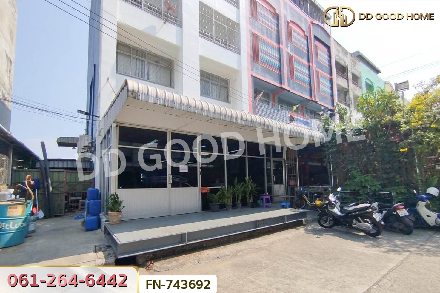 FN-743692 อาคารพาณิชย์​ นวนคร​ ถ.พหลโยธิน ปทุมธานี ใกล้ ตลาดไท