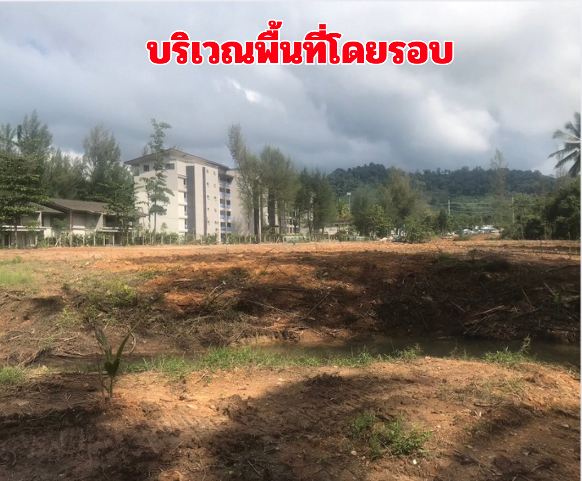 ขายที่ดินติดทะเลเขาหลัก