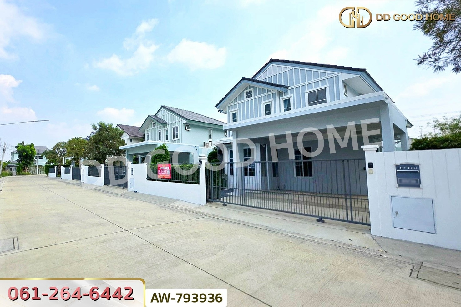 AW-793936 บ้านเดี่ยว วิลลาจจิโอ รังสิต-คลอง 4 ปทุมธานี ใกล้ Market Village