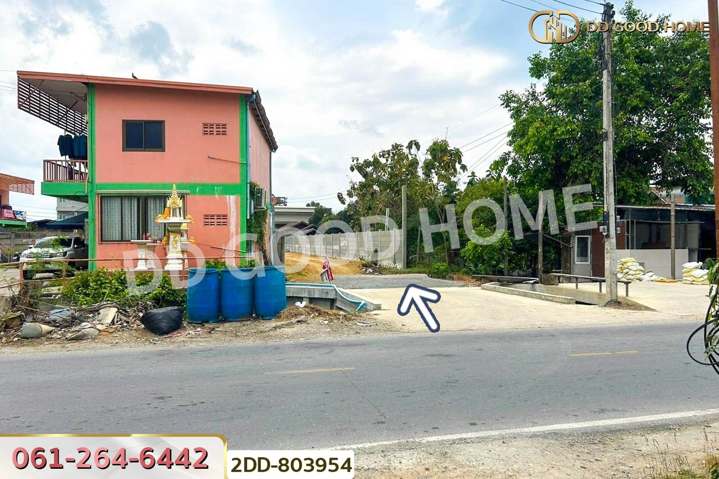 2DD-803954 ที่ดินสามพราน 159 ตร.ว. ถ.พุทธมณฑลสาย 7 นครปฐม ใกล้วัดหอมเกร็ด (หลวงพ่อเพ้ง)