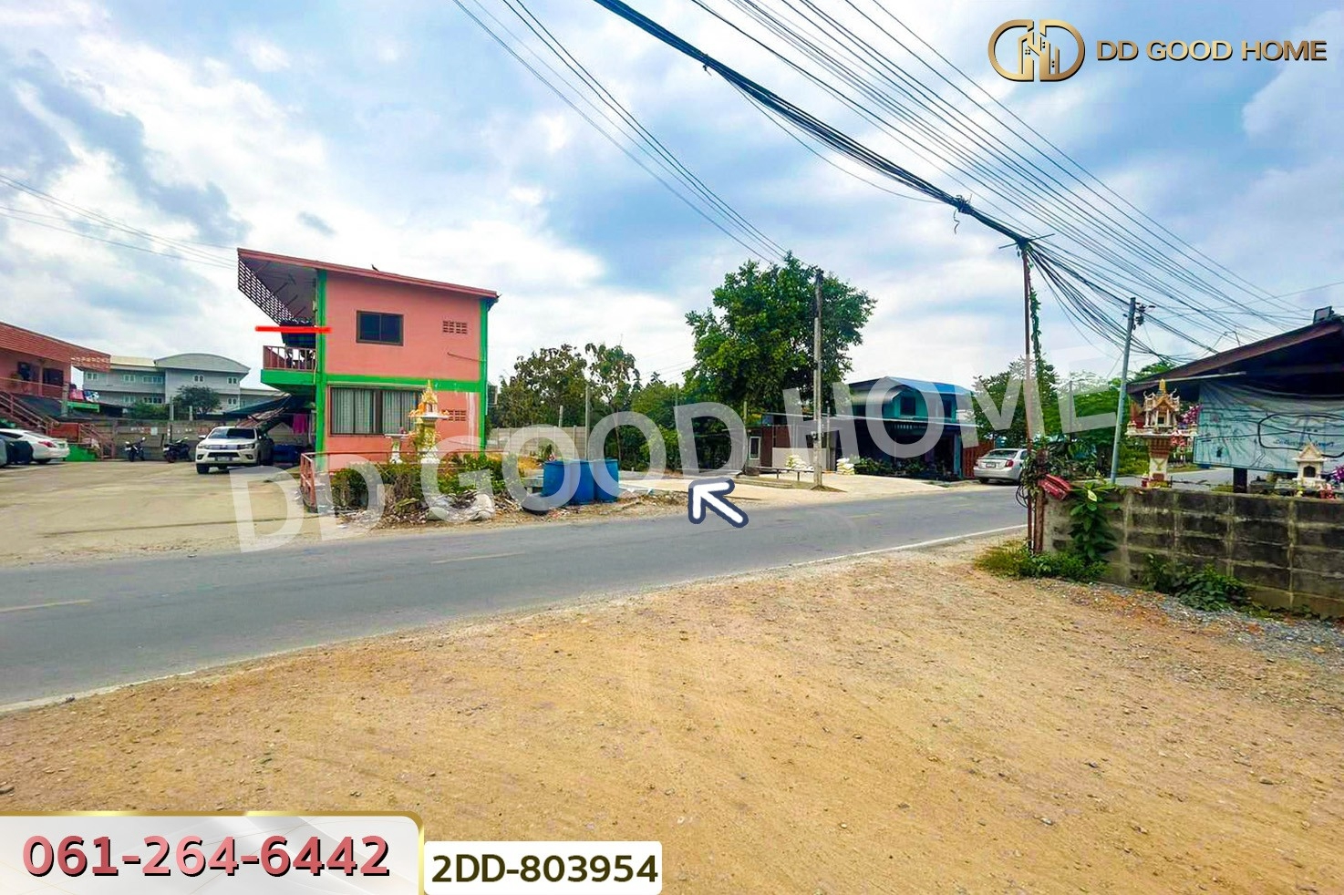 2DD-803954 ที่ดินสามพราน 159 ตร.ว. ถ.พุทธมณฑลสาย 7 นครปฐม ใกล้วัดหอมเกร็ด (หลวงพ่อเพ้ง)