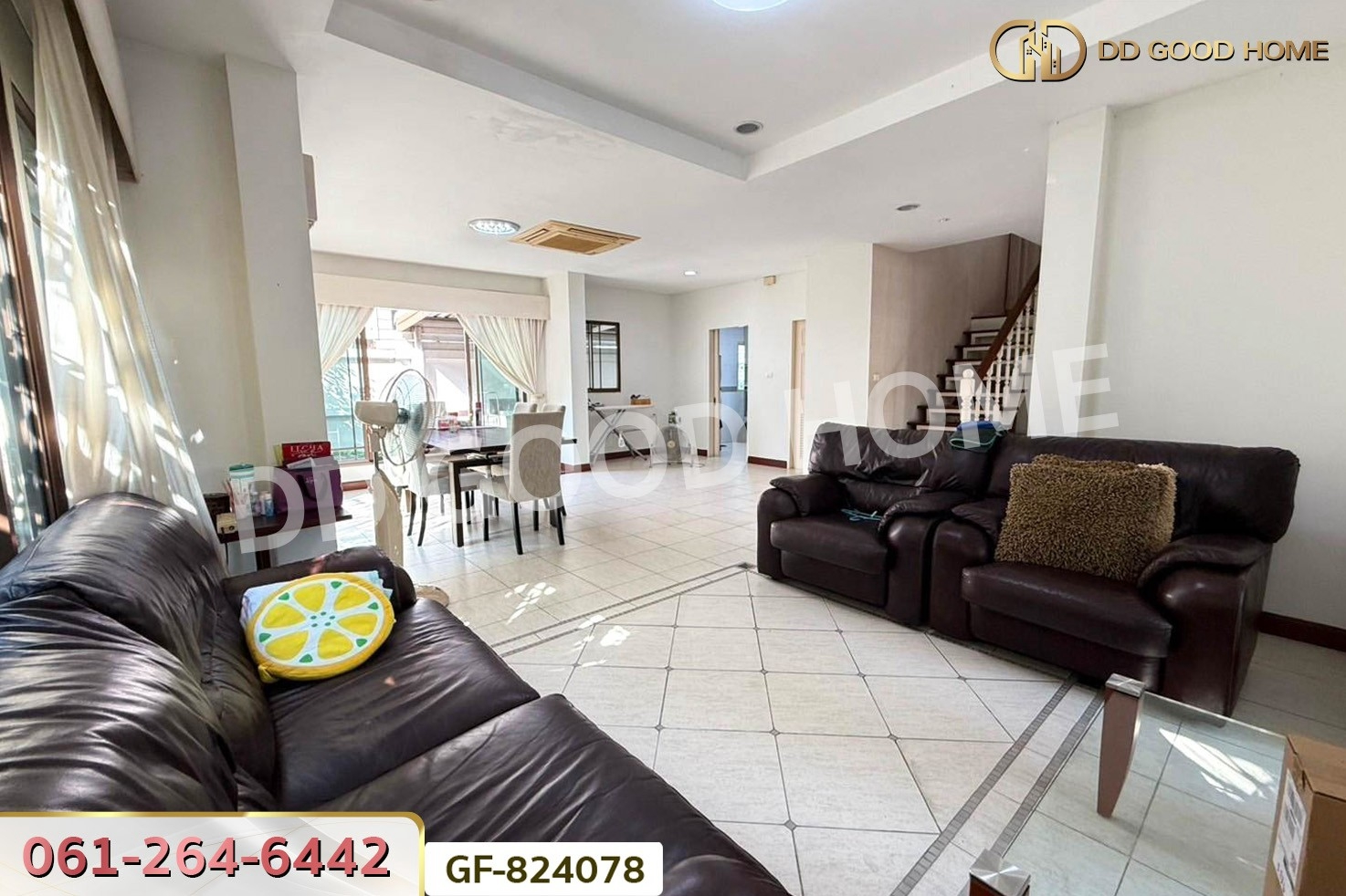 GF-824078 บ้านเดี่ยว เศรษฐสิริ สนามบินน้ำ นนทบุรี ใกล้กองสลากฯ