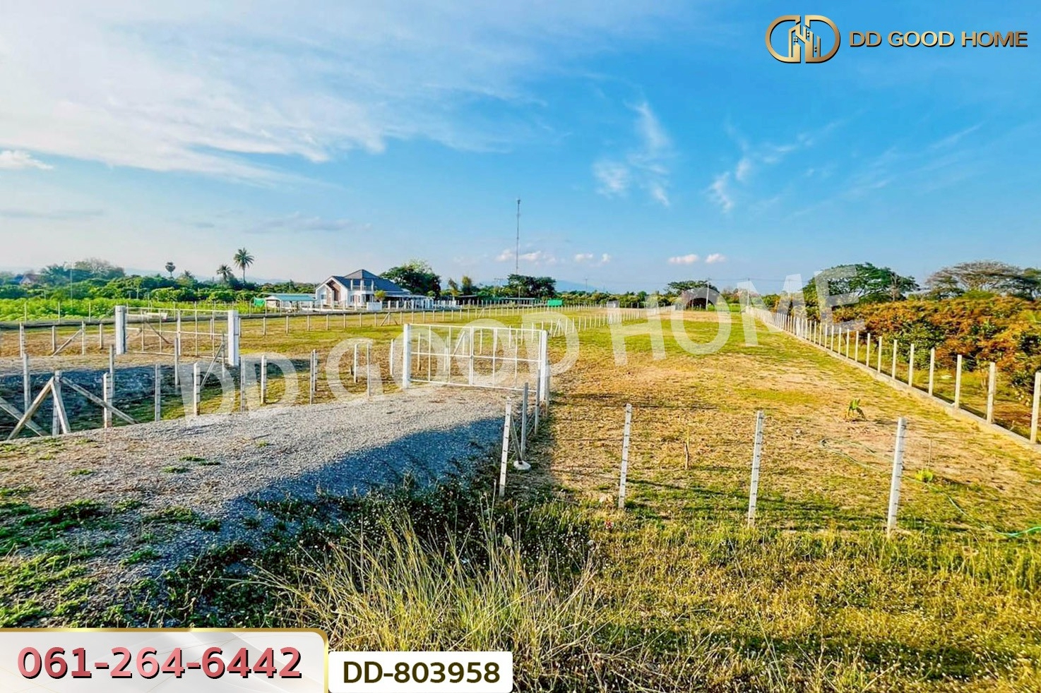 DD-803958 ที่ดินต้นธง 5 ไร่ 34 ตร.ว. ลำพูน ใกล้ตลาดสบทา