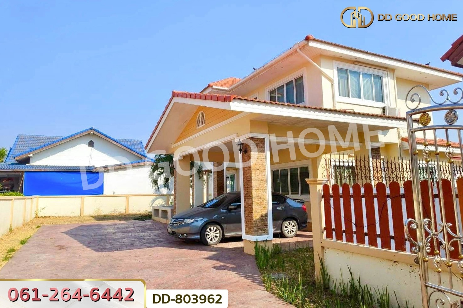 DD-803962 บ้านเดี่ยว ท่าศาลา ลพบุรี ใกล้โรงเรียนไทยรัฐวิทยา 1 (บ้านหัวช้าง)
