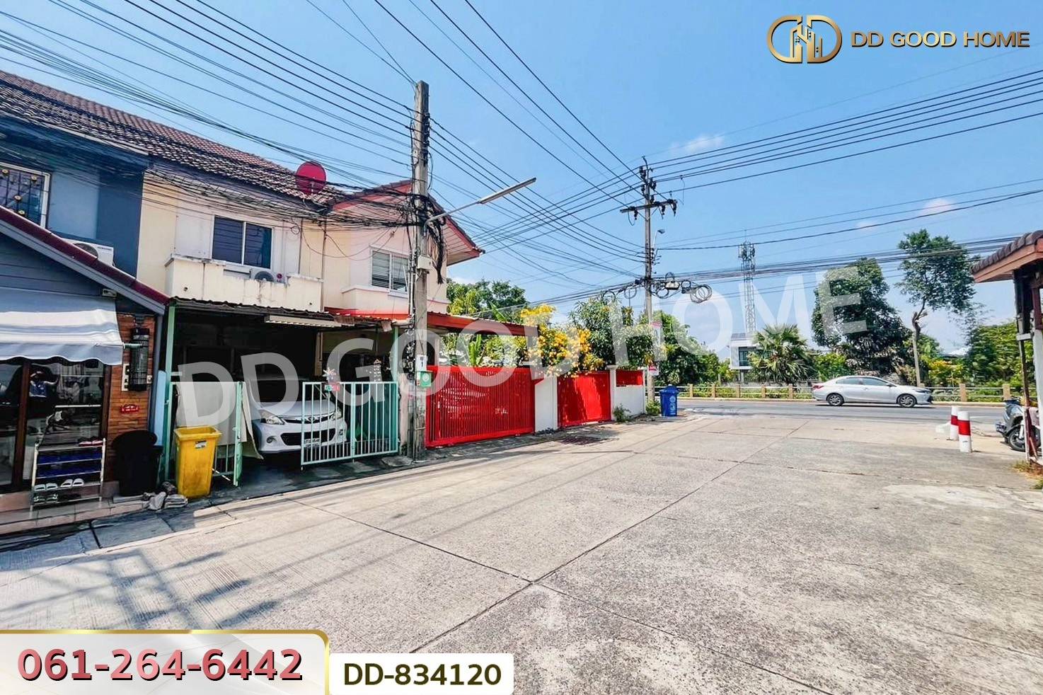 DD-834120 ทาวน์เฮ้าส์ หมู่บ้านนวรัตน์ ซ.จันทร์ทองเอี่ยม นนทบุรี ใกล้เซ็นทรัลเวสต์เกต