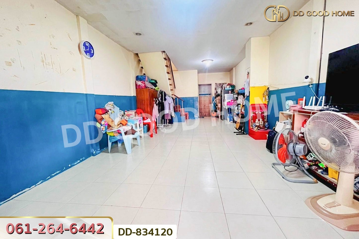 DD-834120 ทาวน์เฮ้าส์ หมู่บ้านนวรัตน์ ซ.จันทร์ทองเอี่ยม นนทบุรี ใกล้เซ็นทรัลเวสต์เกต