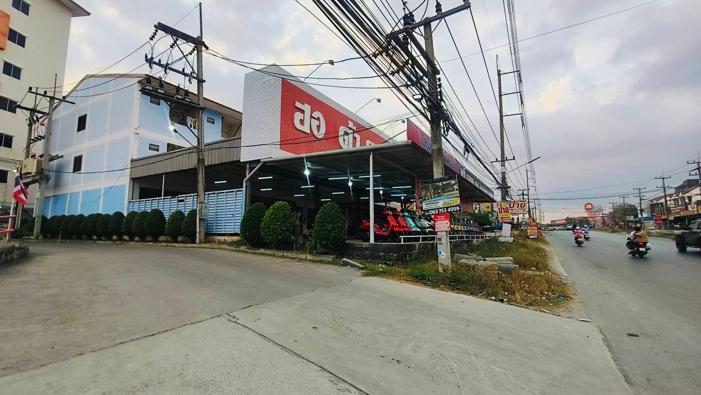 ขายอาคารพาณิชย์ 5 คูหา 3 ชั้น ทำเลดี ติดถนนใหญ่ อำเภอปลวกแดง จังหวัดระยอง