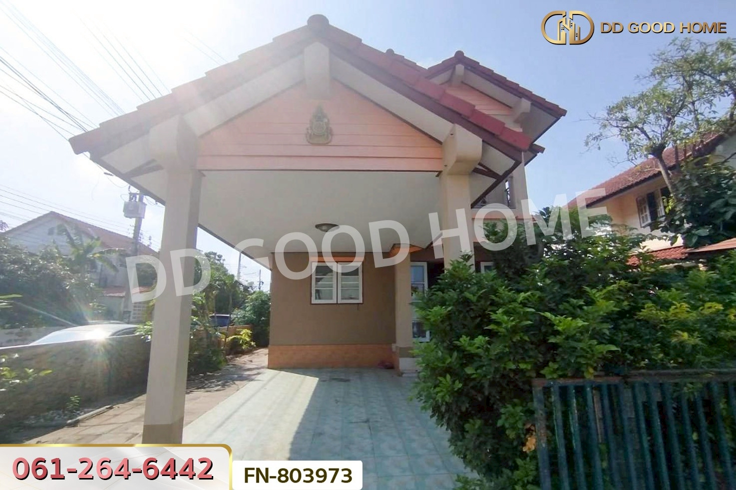 FN-803973 บ้านเดี่ยว หมู่บ้านแสนสุข สมุทรสาคร ใกล้โรงเรียนสารสาสน์วิเทศสมุทรสาคร