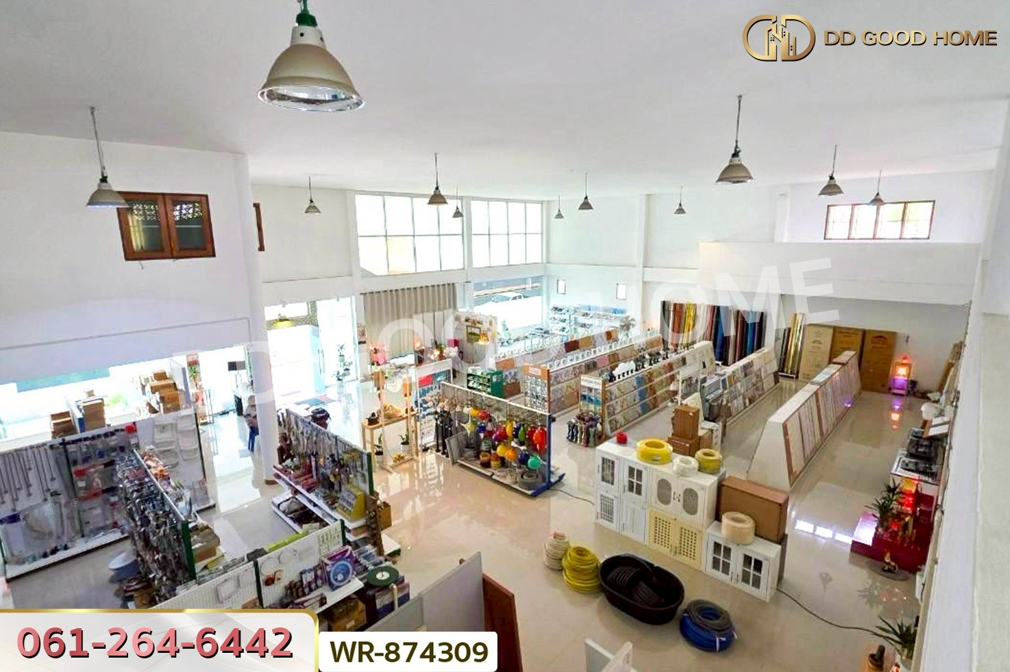 WR-874309 โชว์รูมและโกดัง ดอนตะโก ราชบุรี ใกล้โรงพยาบาลราชบุรี