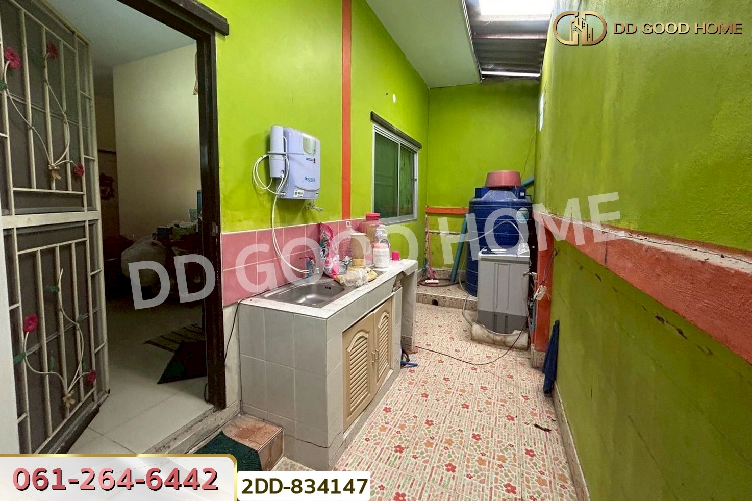 2DD-834147 ทาวน์เฮ้าส์ หมู่บ้านสมาร์ทแลนด์ กรีนทาวน์ ชลบุรี ใกล้ตลาดนัดสมาร์ทแลนด์ เซ็นเตอร์พ้อย