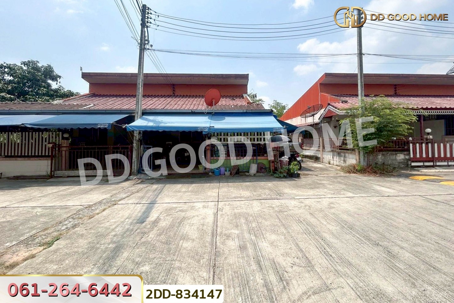 2DD-834147 ทาวน์เฮ้าส์ หมู่บ้านสมาร์ทแลนด์ กรีนทาวน์ ชลบุรี ใกล้ตลาดนัดสมาร์ทแลนด์ เซ็นเตอร์พ้อย
